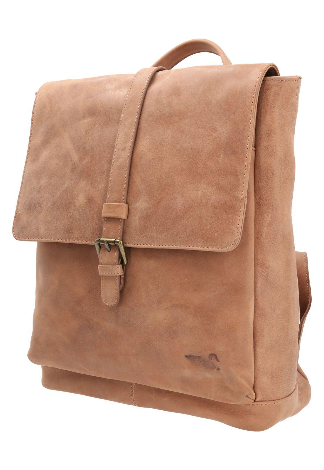 Maletin Cuero Café FAlister Back Unisex-1