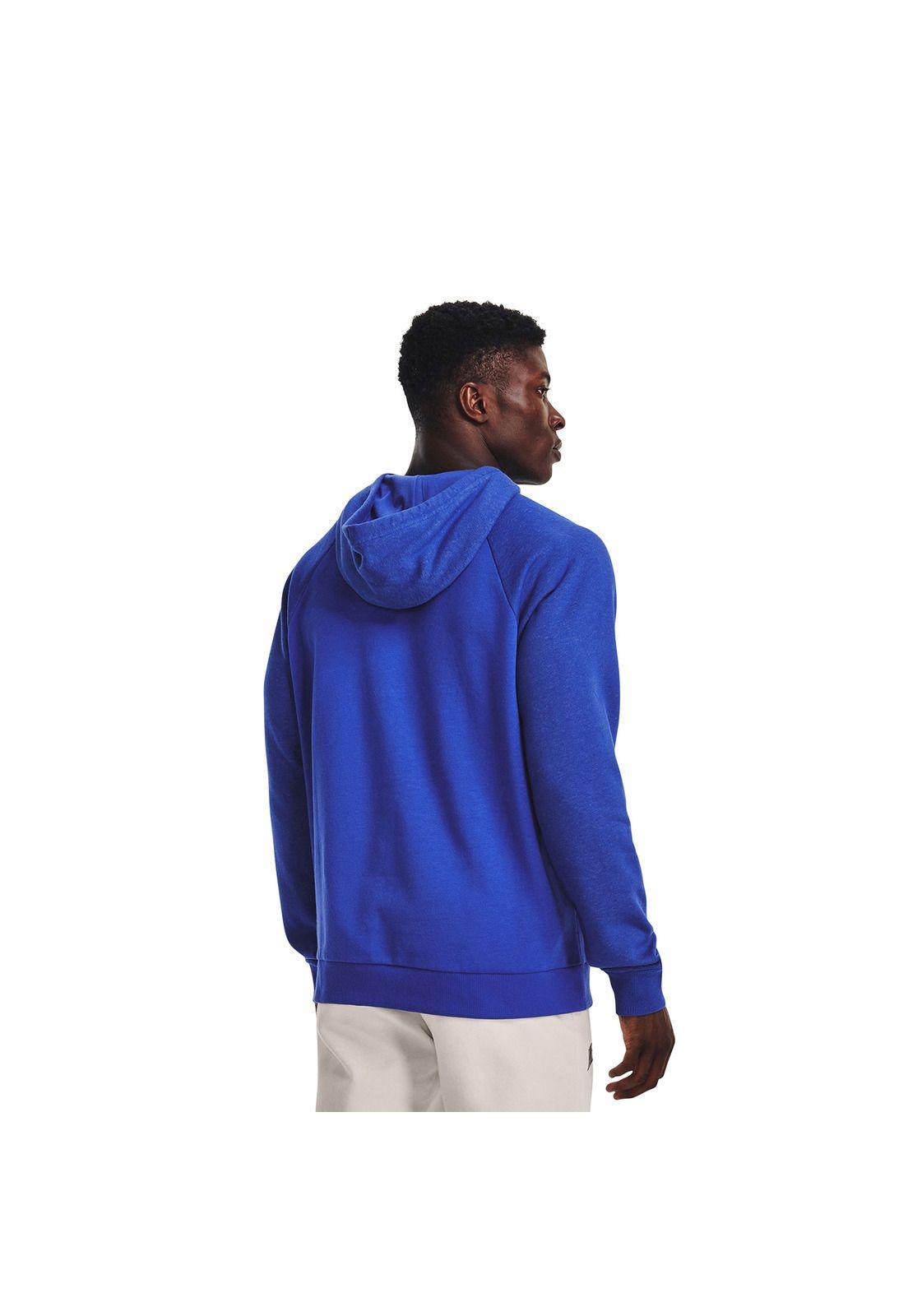 Polerón Hombre Rival Wm Clrblock Hd Azul-4