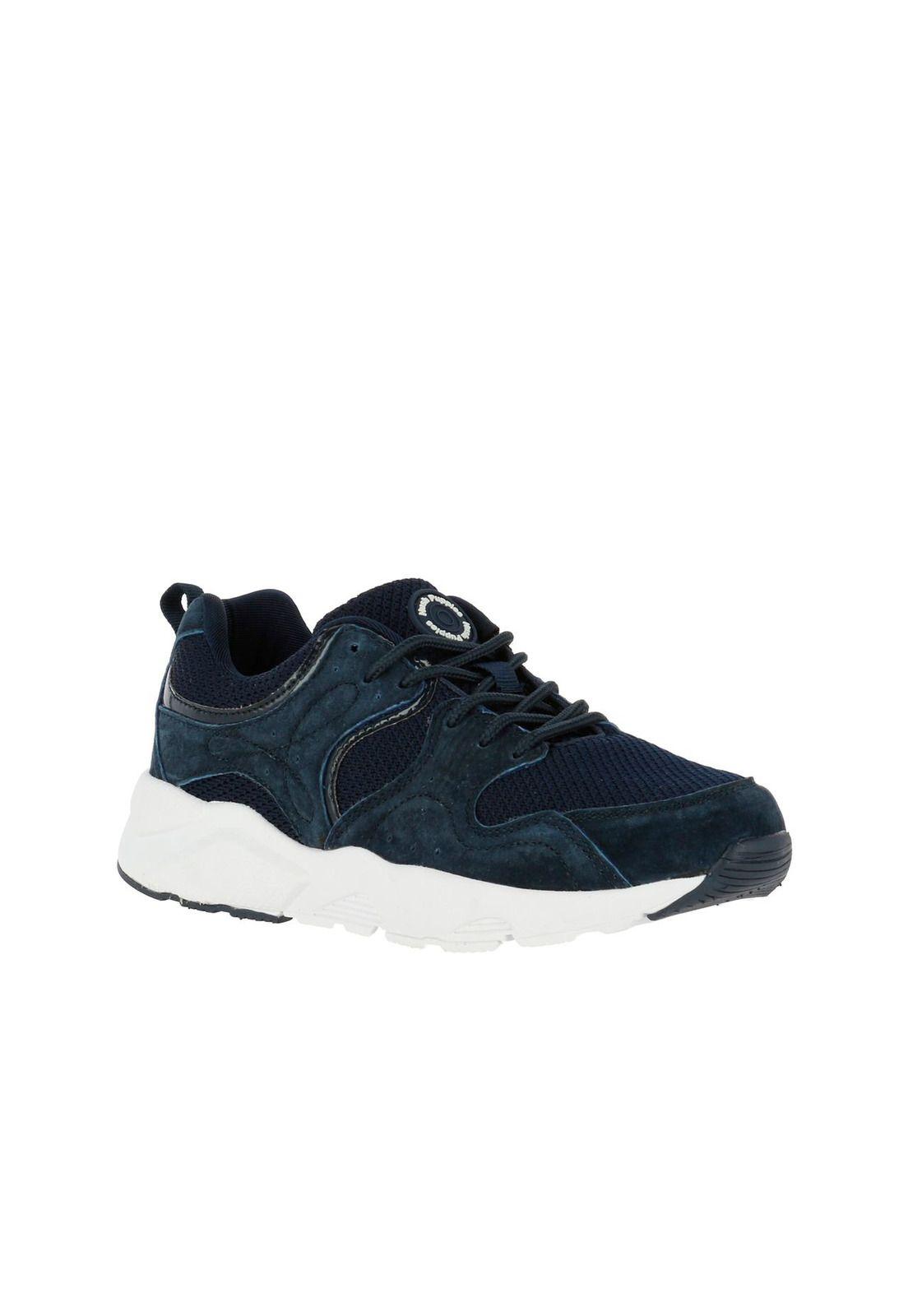 Zapatilla Cuero Jordan-K Azul-0