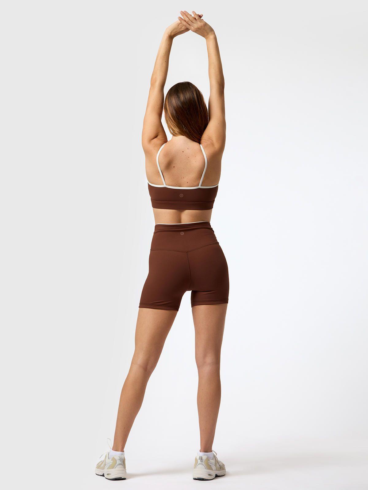 Short Cora Café Mujer-4