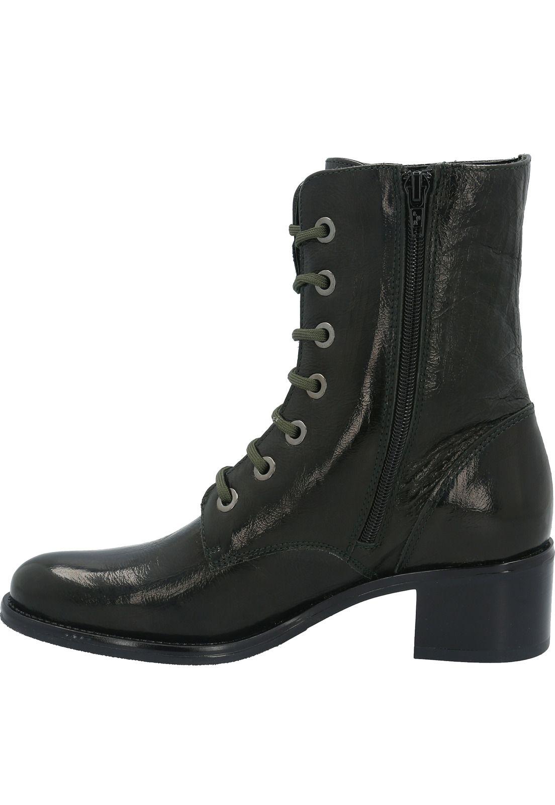 Botin Cuero Mujer Roisin Verde-4