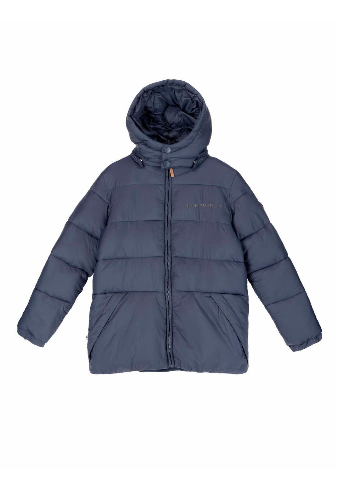 Parka Escolar Azul Marino Niño Campo-0