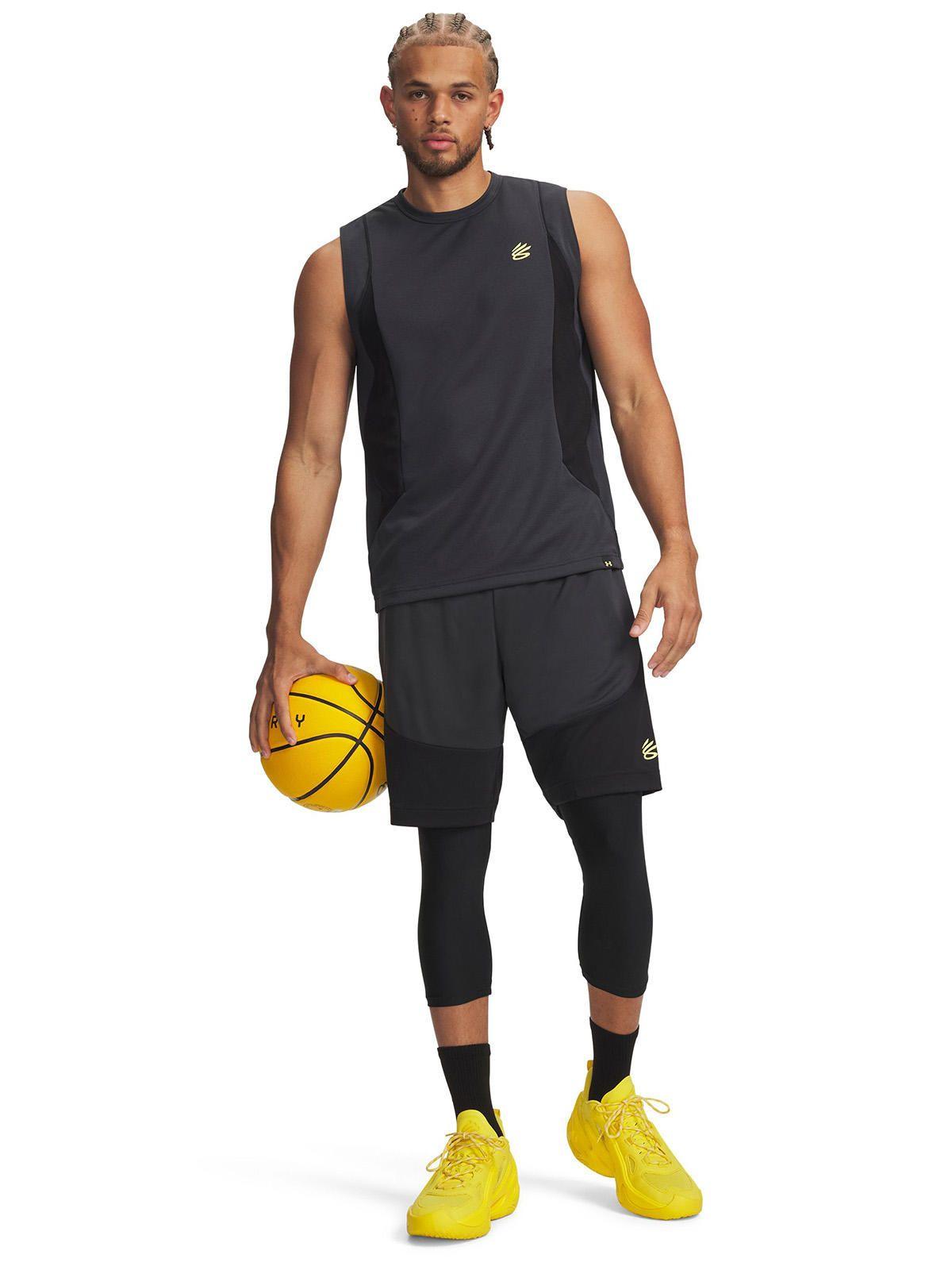 Short Hombre Curry Splash Gris-3