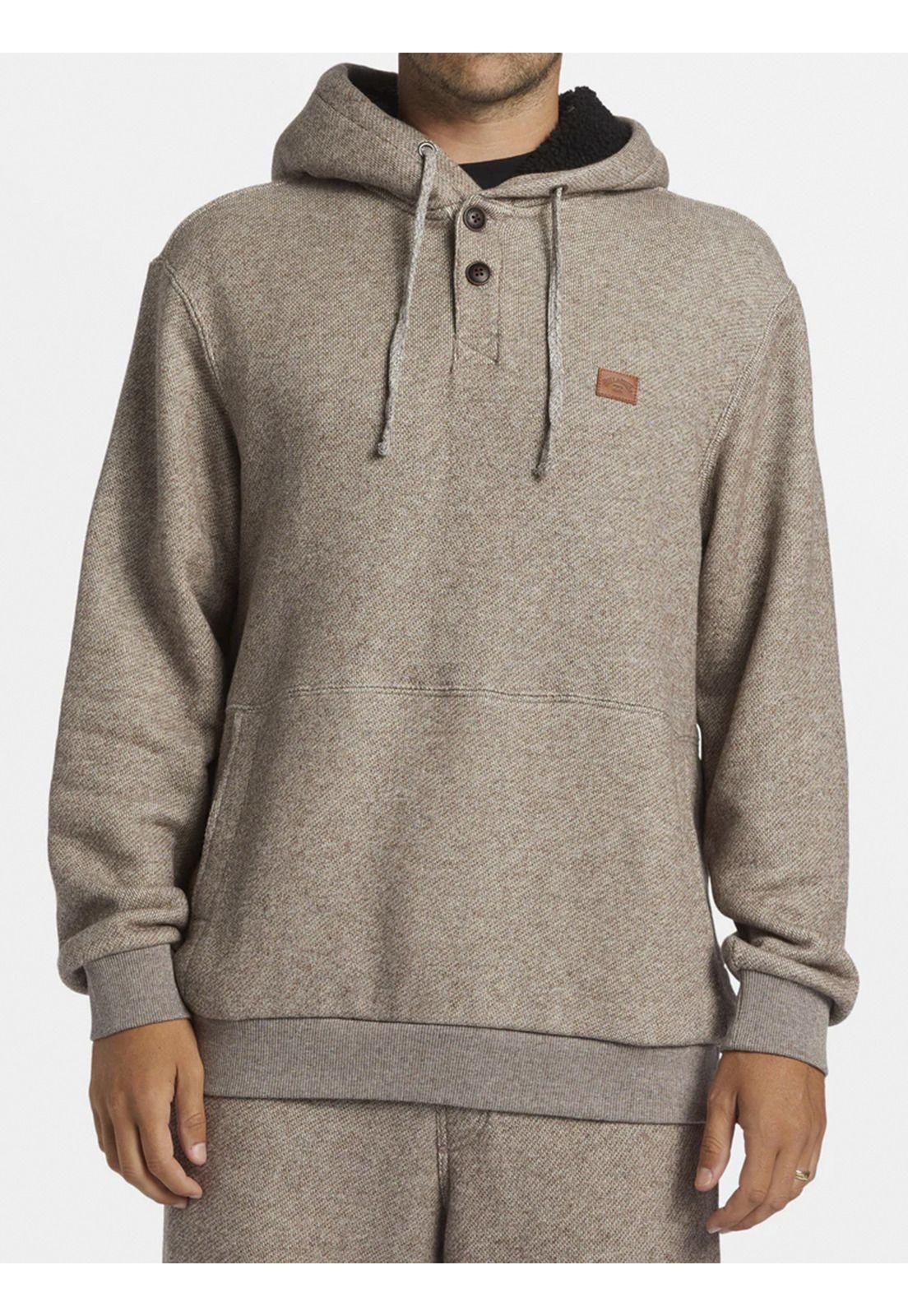 Polerón Hombre Hudson Pullover Gris-0