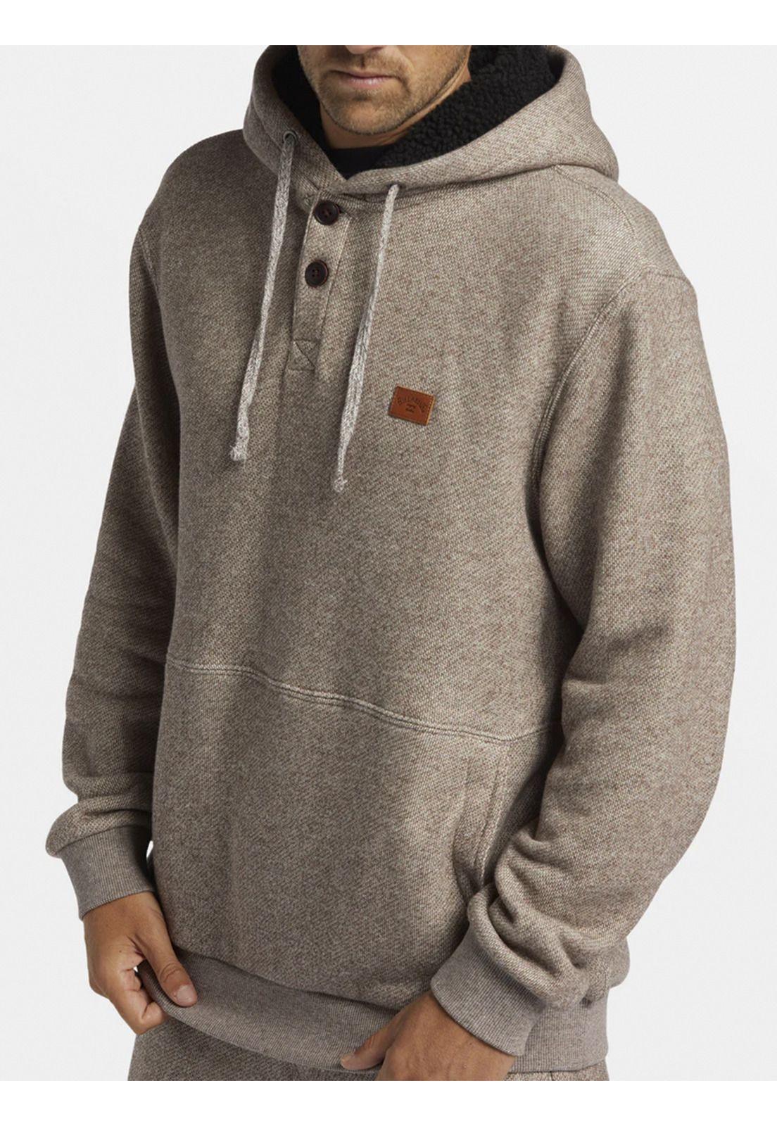 Polerón Hombre Hudson Pullover Gris-4