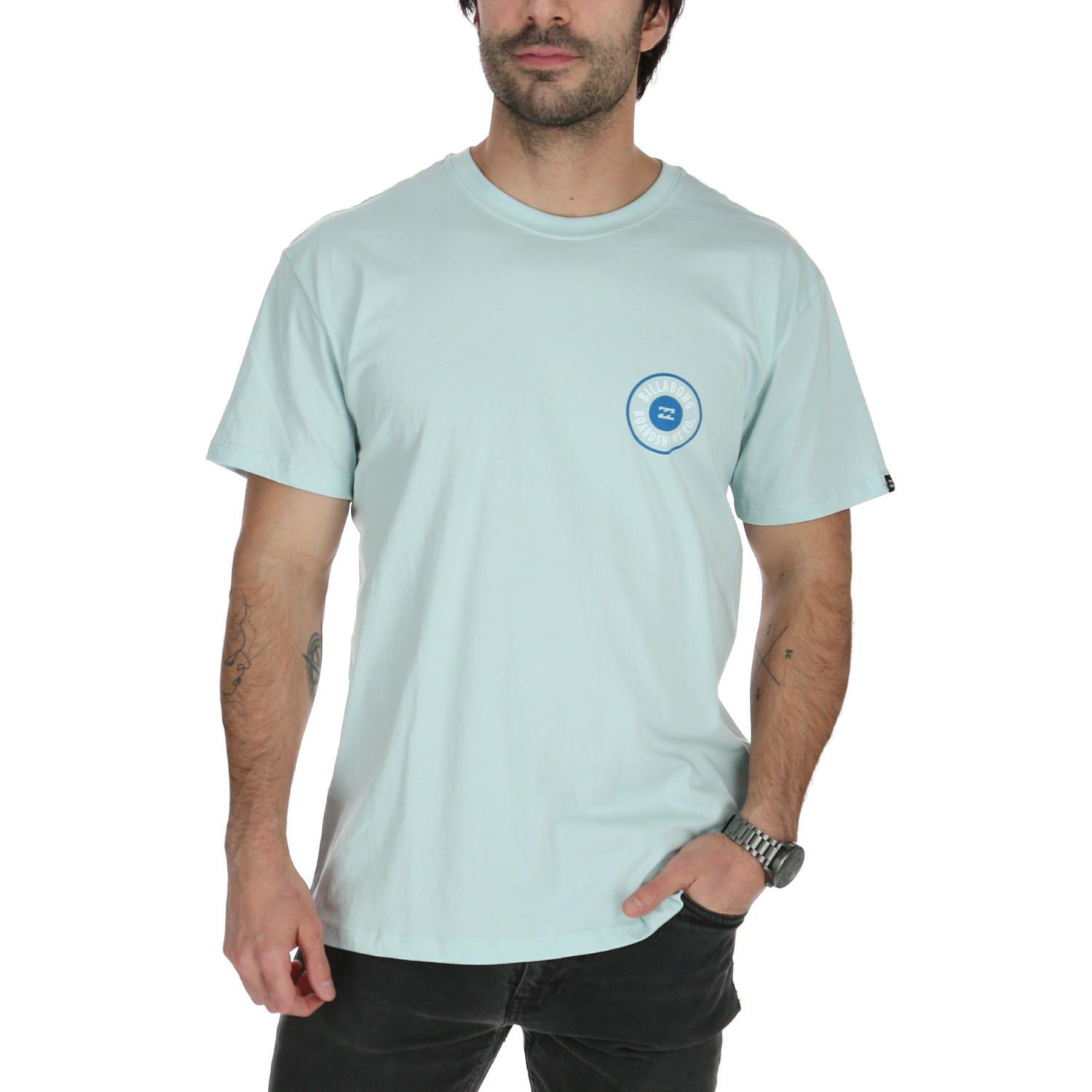 Polera M/C Hombre Walled Celeste-0