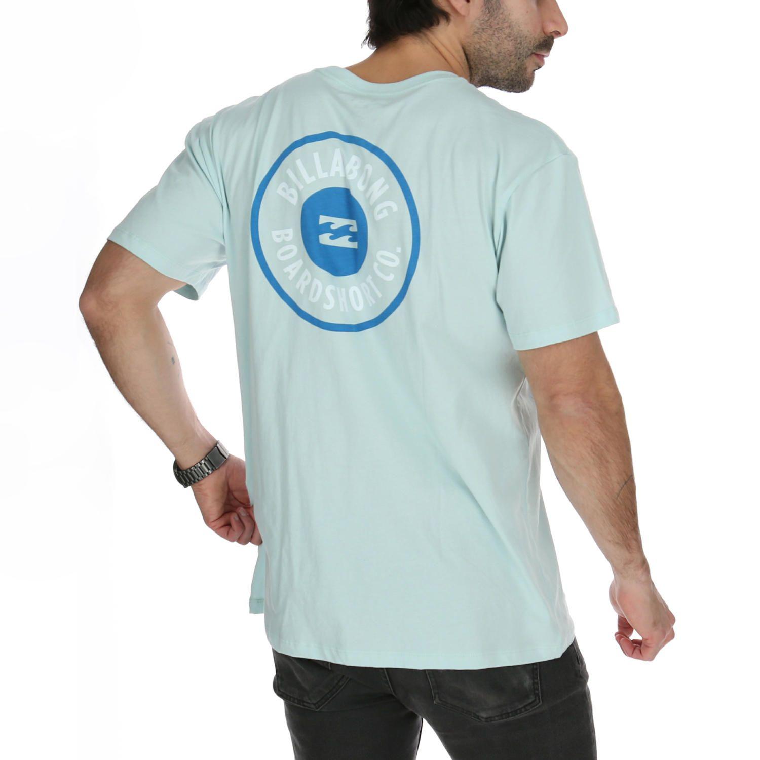 Polera M/C Hombre Walled Celeste-2