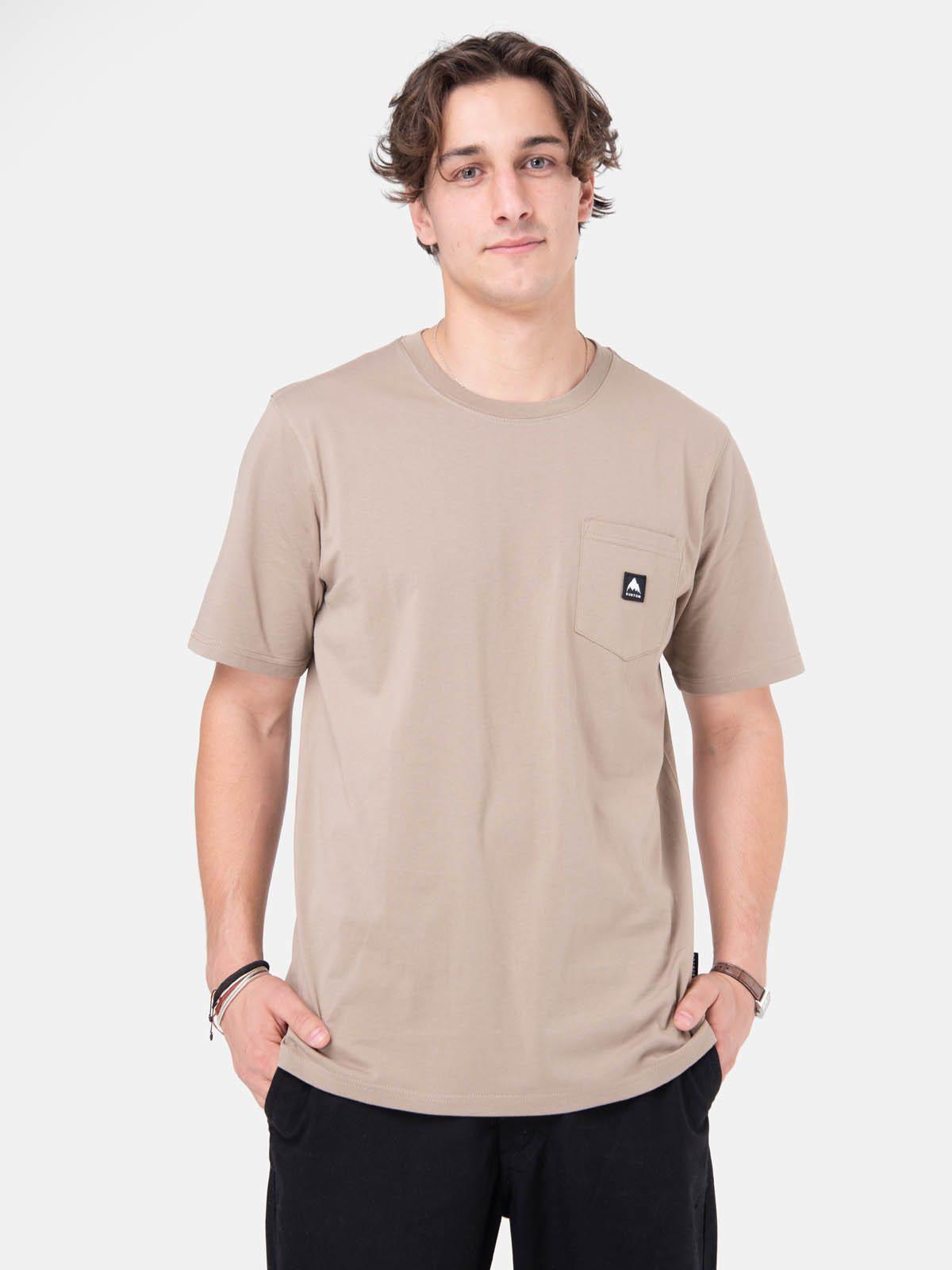 Polera M/C Hombre Colfax Beige -0