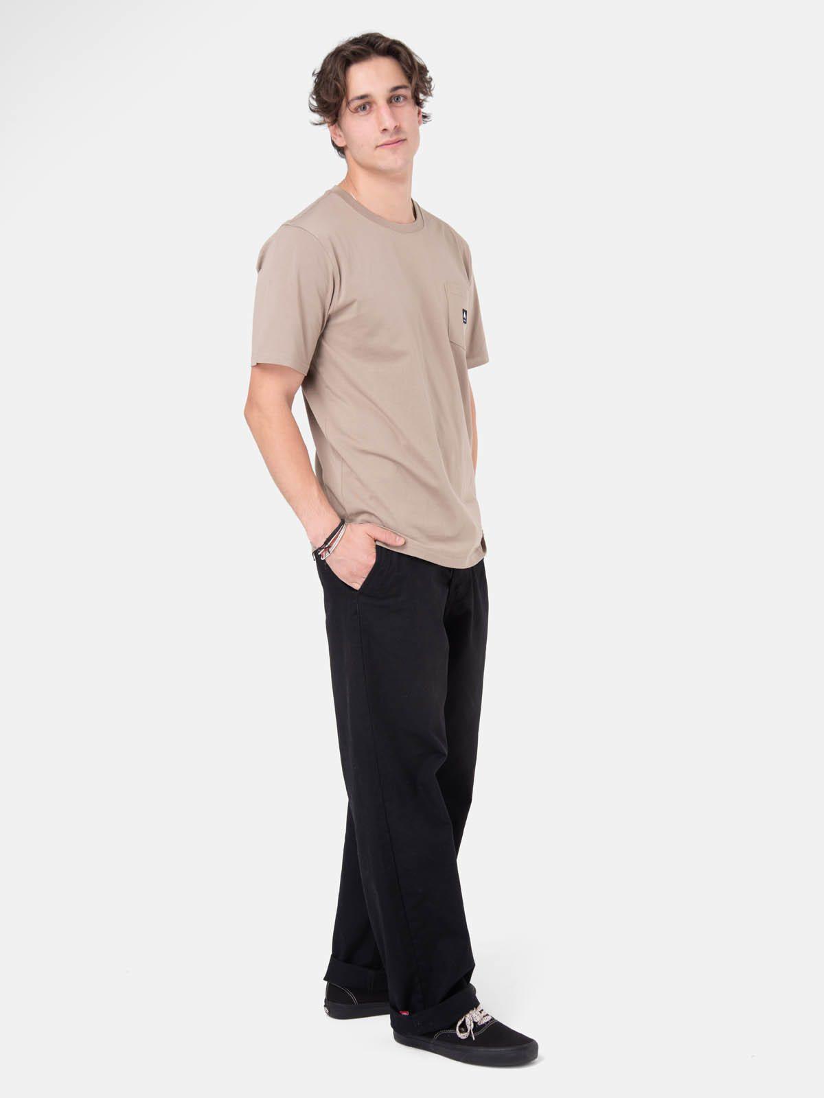 Polera M/C Hombre Colfax Beige -5