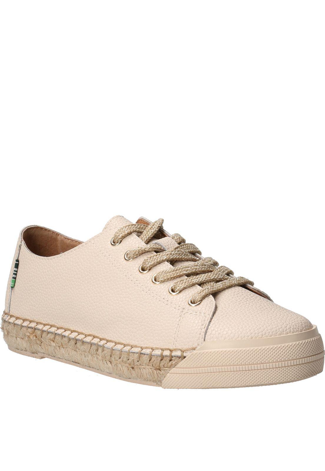 Zapatilla Mujer Fontaine Beige-1
