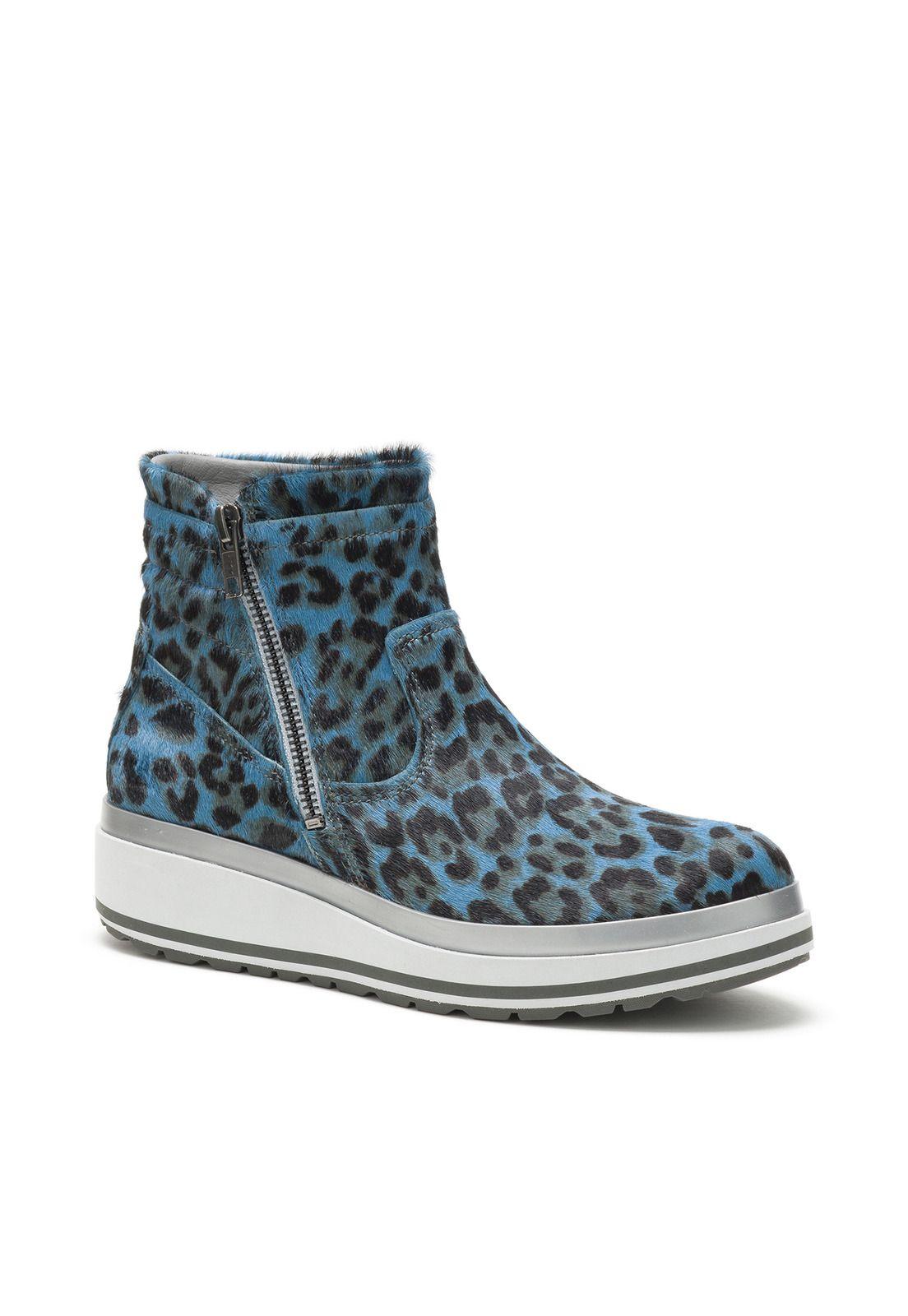 Botin Mujer  Arya Azul-0