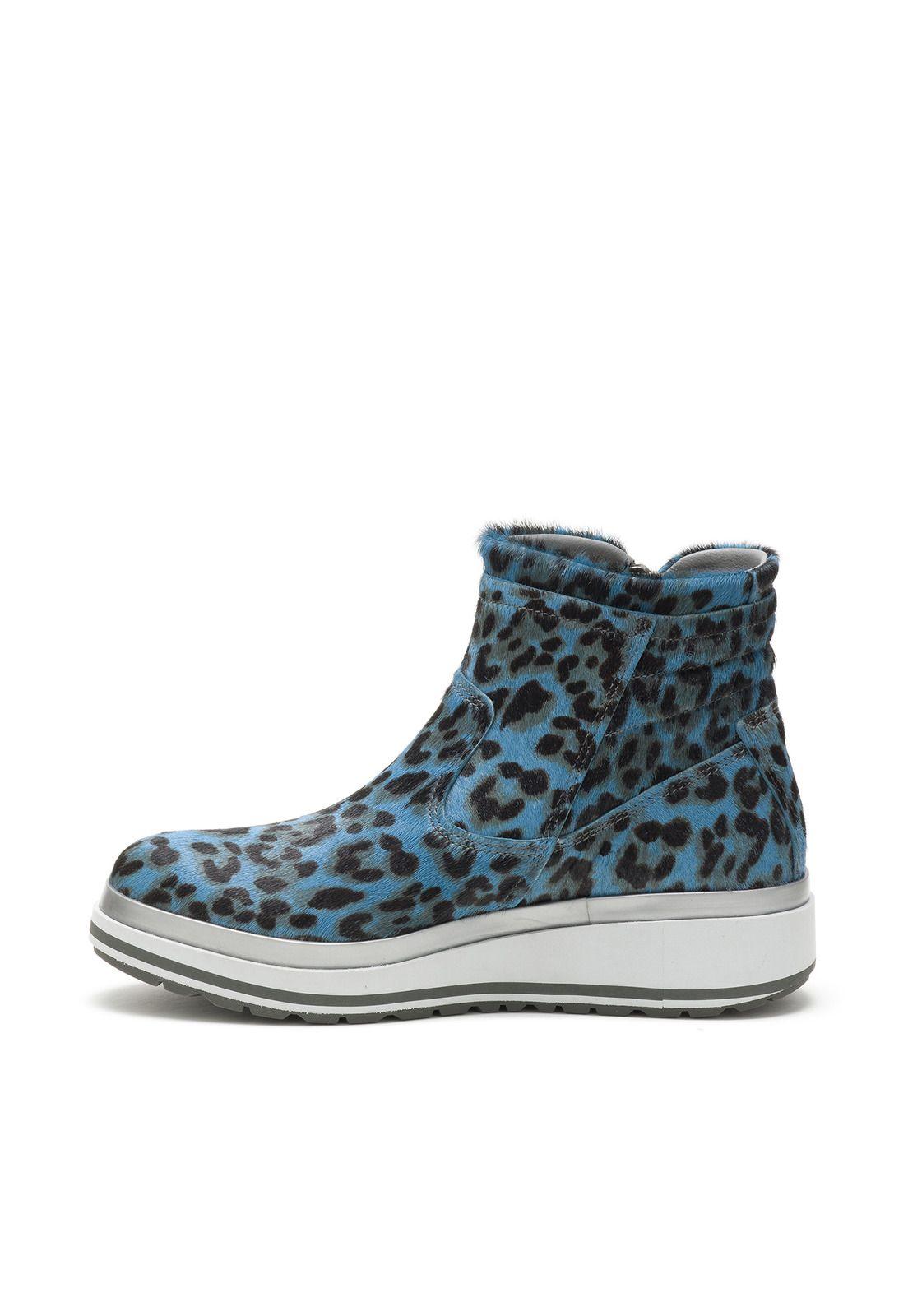 Botin Mujer  Arya Azul-3