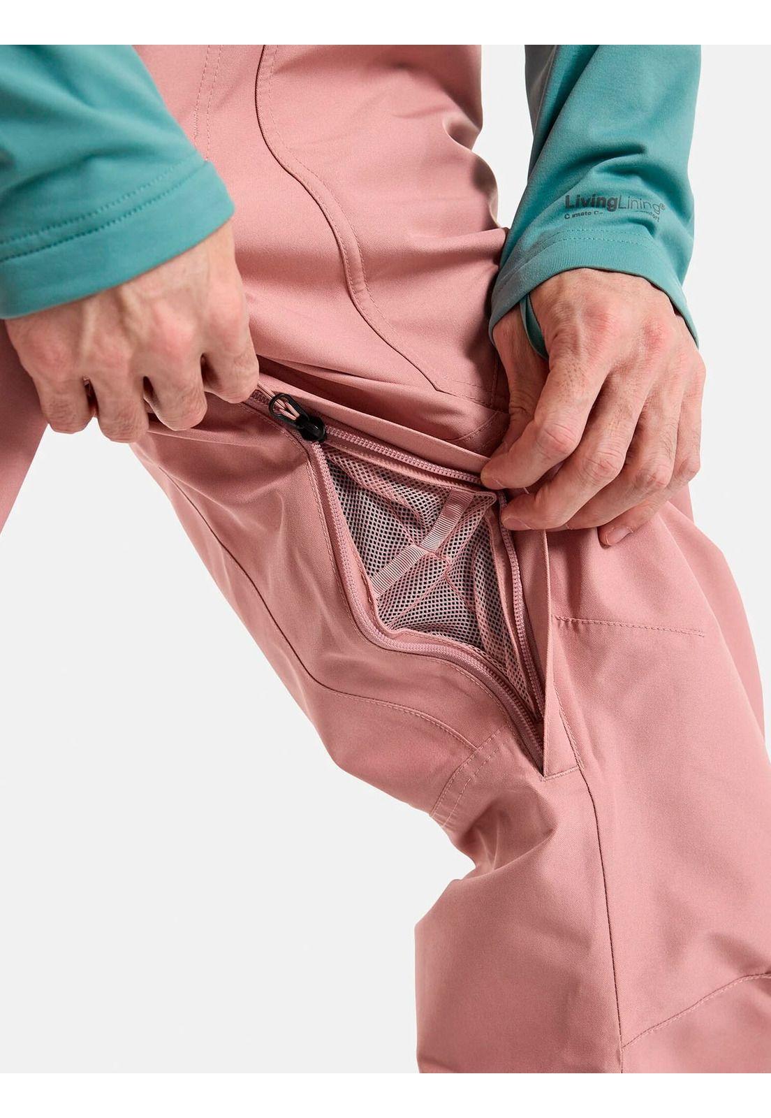 Pantalón De Nieve Hombre Gore-Tex Ballast Rosado-4