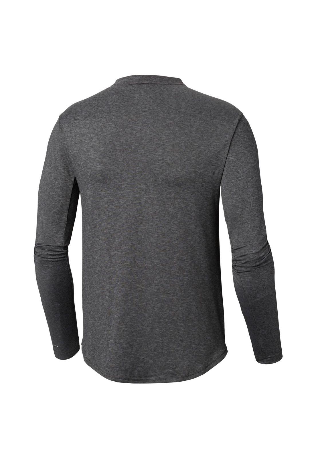 Polera M/L Tech Trail™ Ii Long Sleeve Crew Negro-1