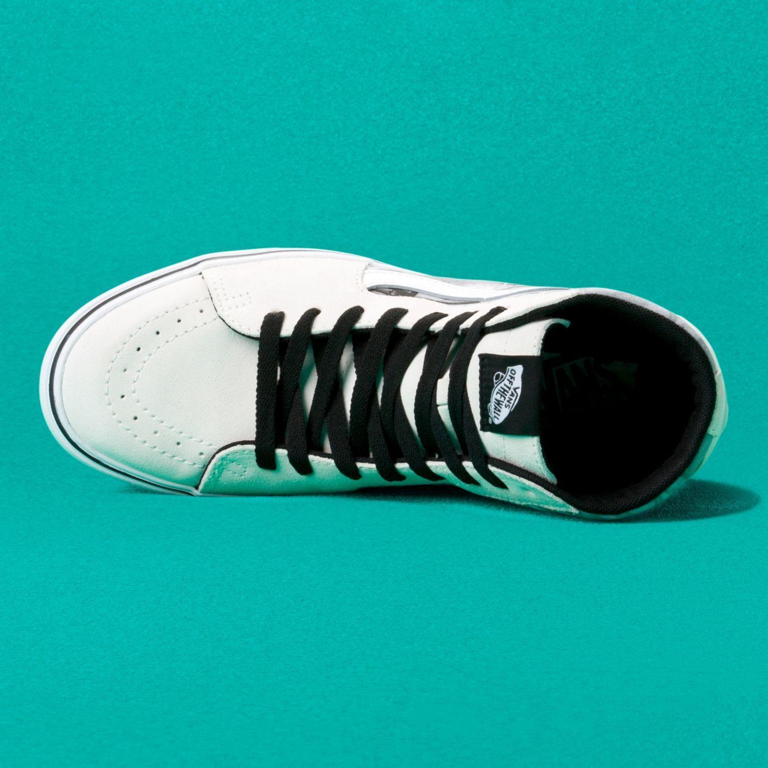 Zapatilla Unisex Comfycush Sk8-Hi After Dark White-4