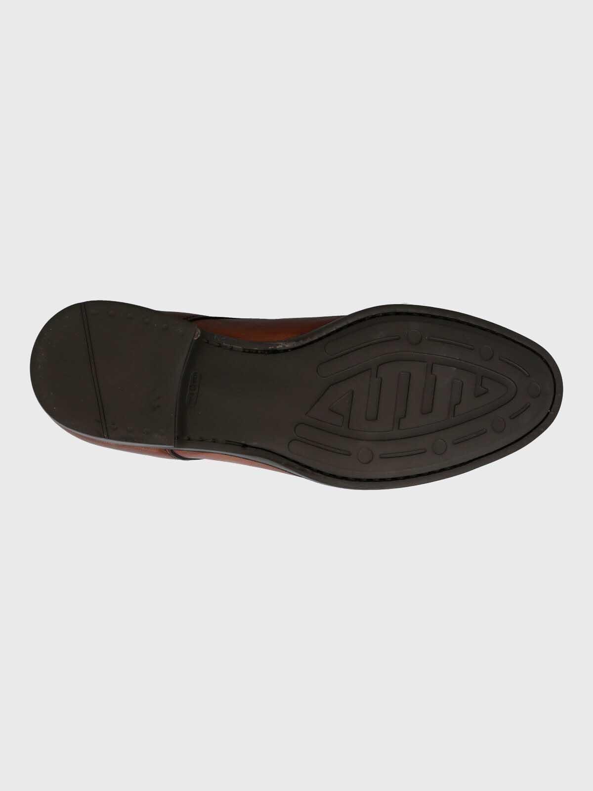 Zapato Italiano Hombre Cuero Olmo Café-7
