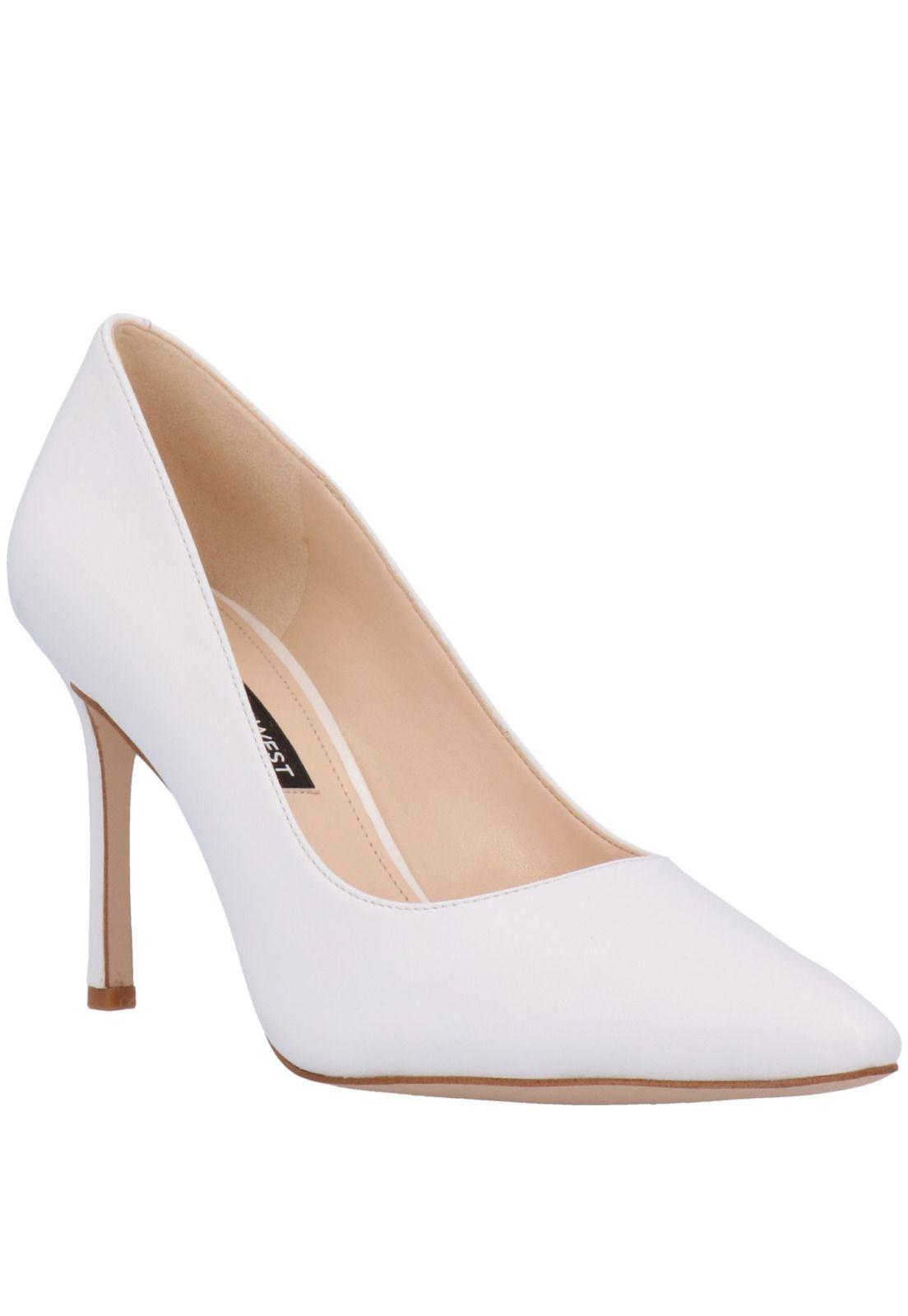 Zapato Cuero Emmala Blanco Mujer-0