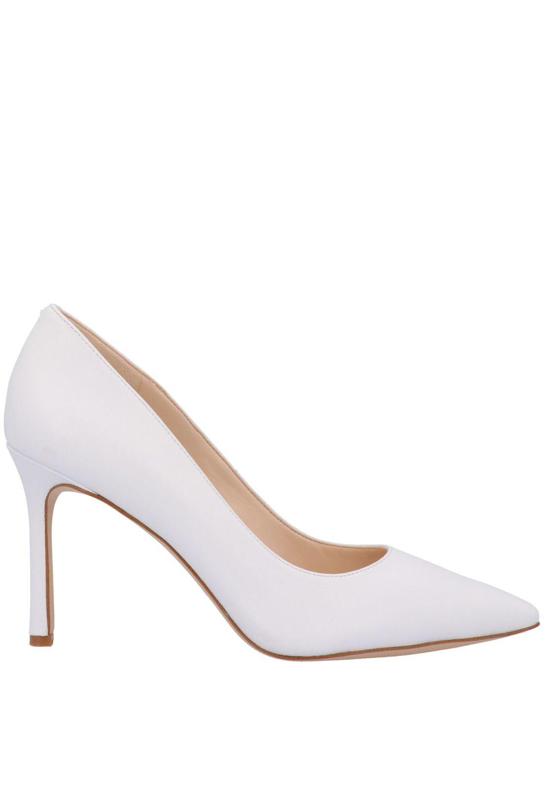 Zapato Cuero Emmala Blanco Mujer-1