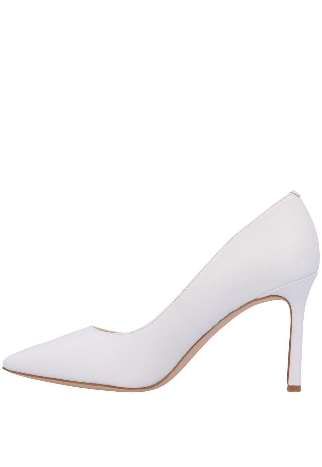 Zapato Cuero Emmala Blanco Mujer-2