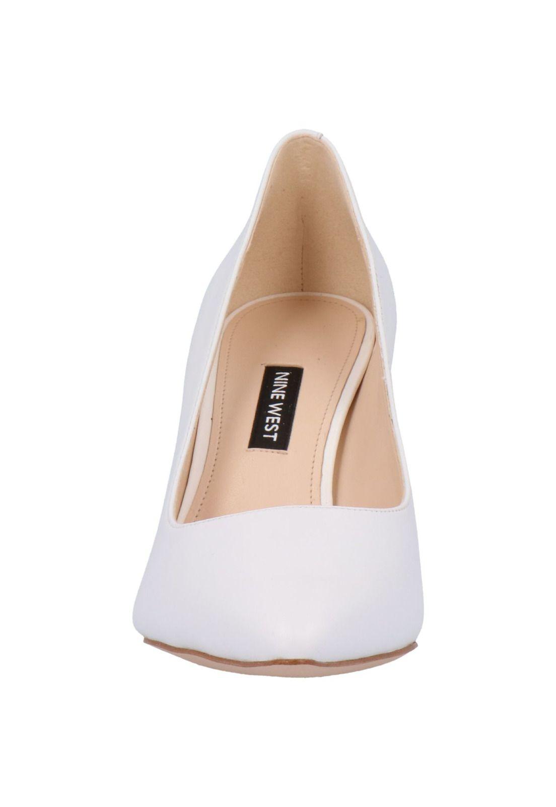 Zapato Cuero Emmala Blanco Mujer-3