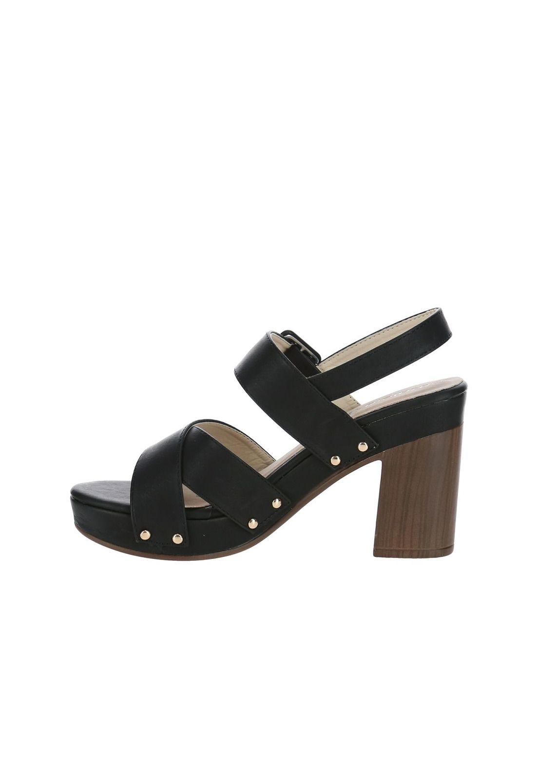 Sandalia Mujer Lady Negro-4