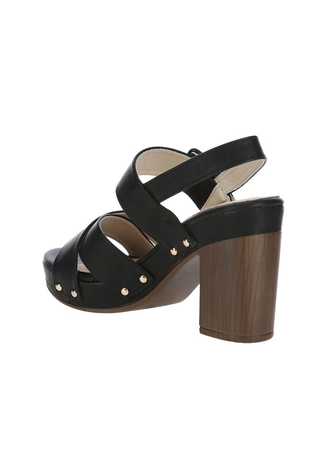 Sandalia Mujer Lady Negro-5