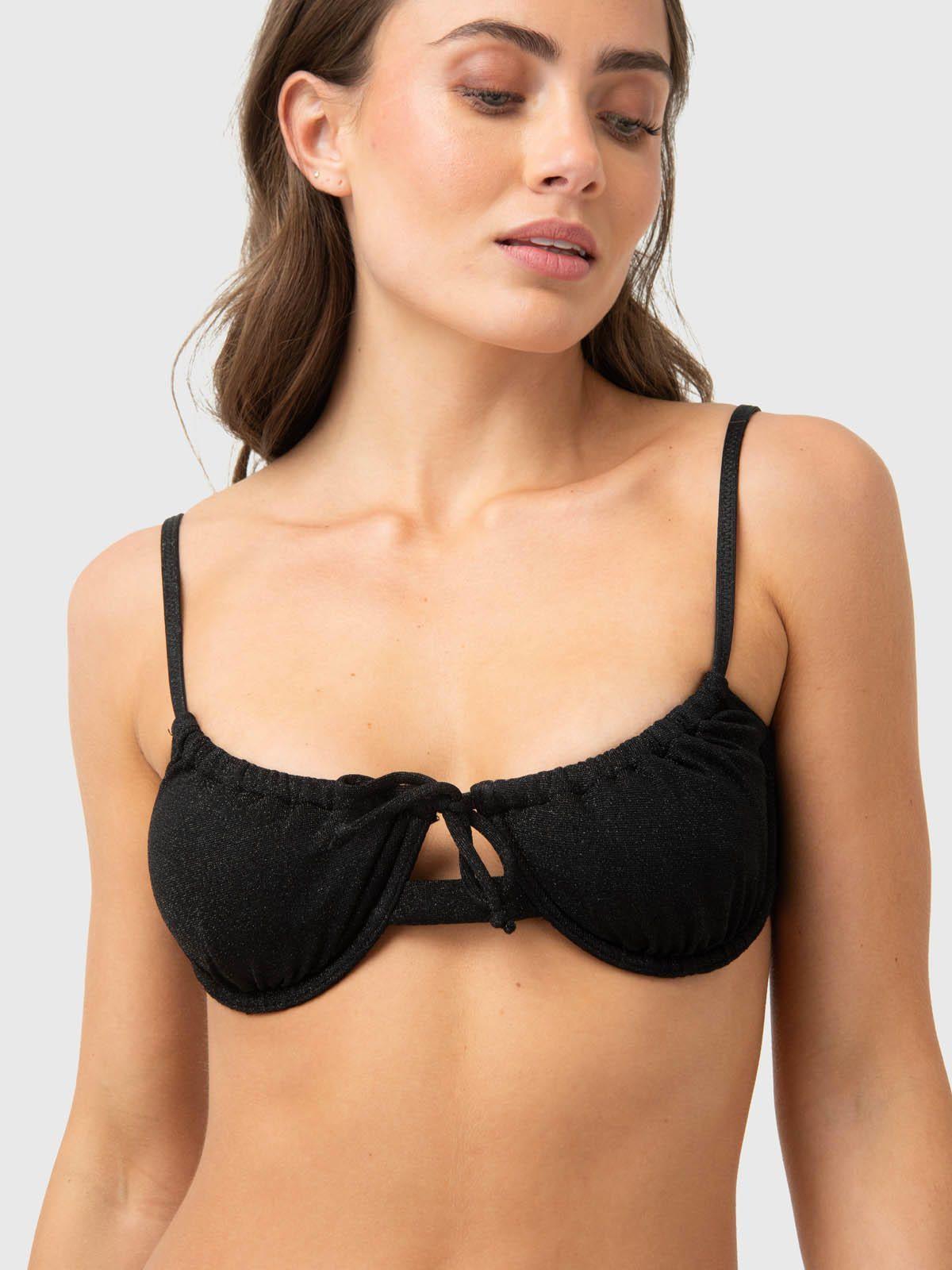 Top Bikini Mujer Delta Negro Radical-4