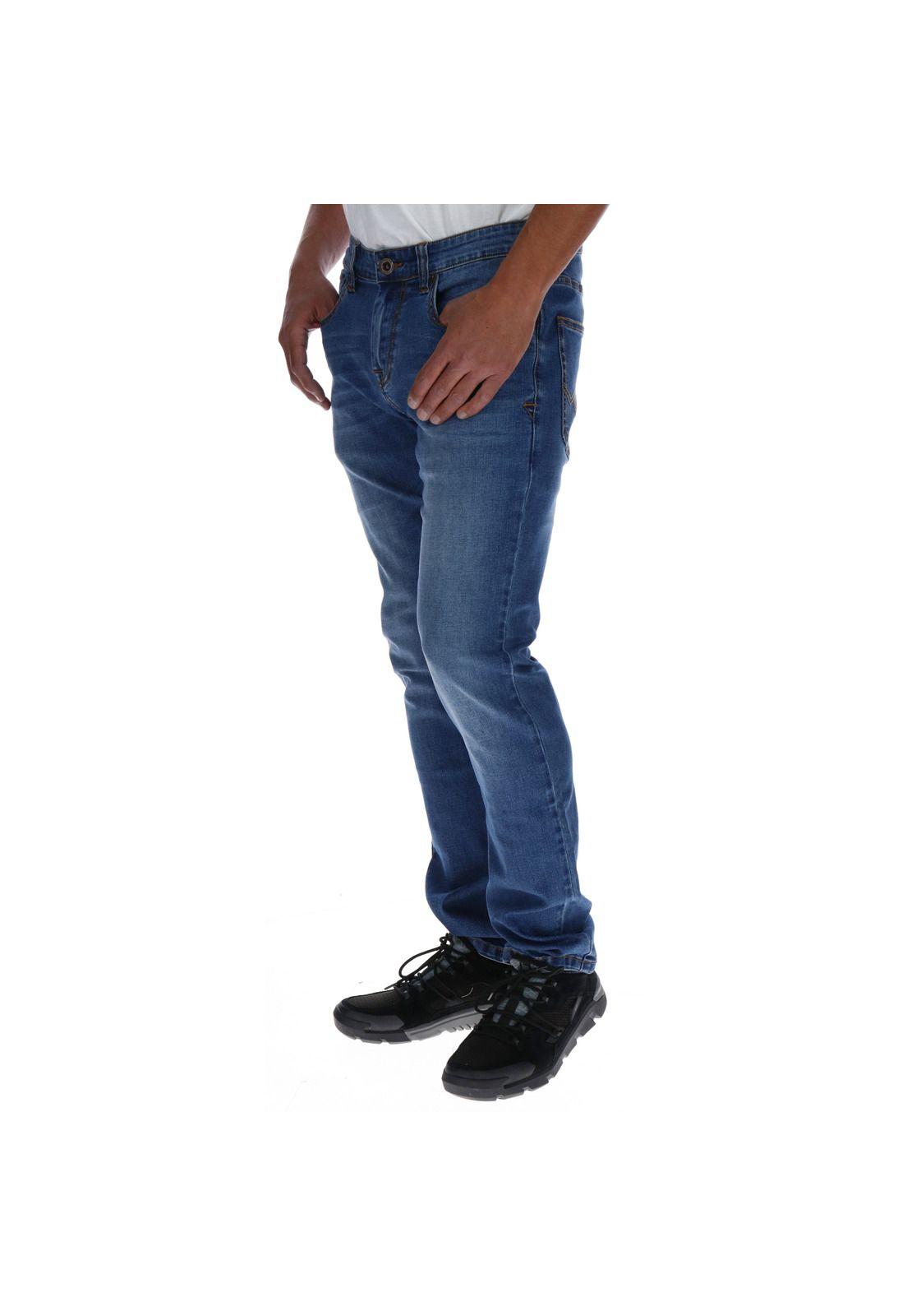 Jeans Hombre Dwr Slim Azul Cielo-1