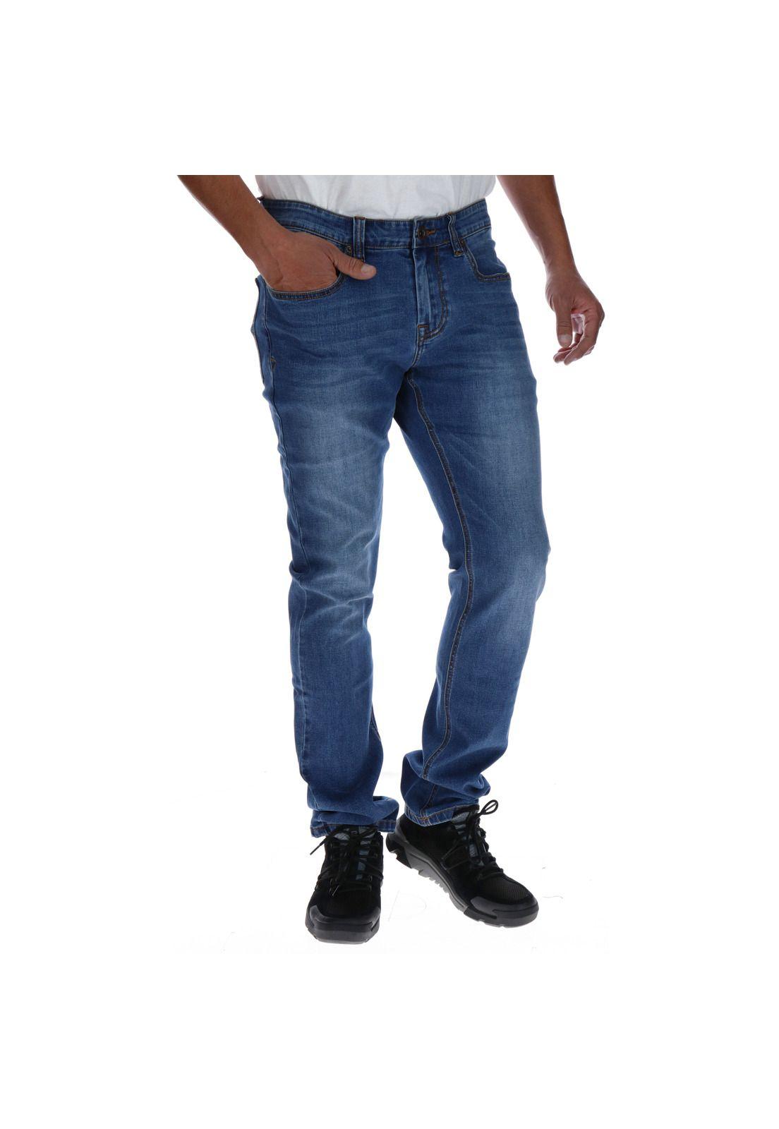 Jeans Hombre Dwr Slim Azul Cielo-3