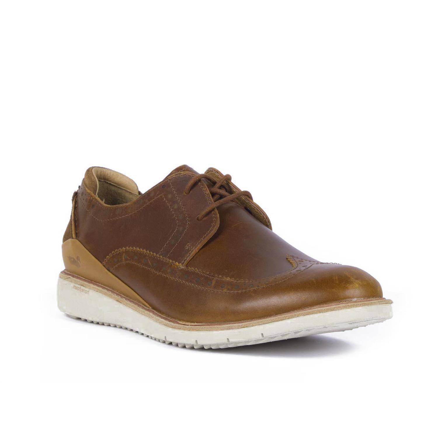 Zapato Cuero Hampstead Mostaza Hombre-1