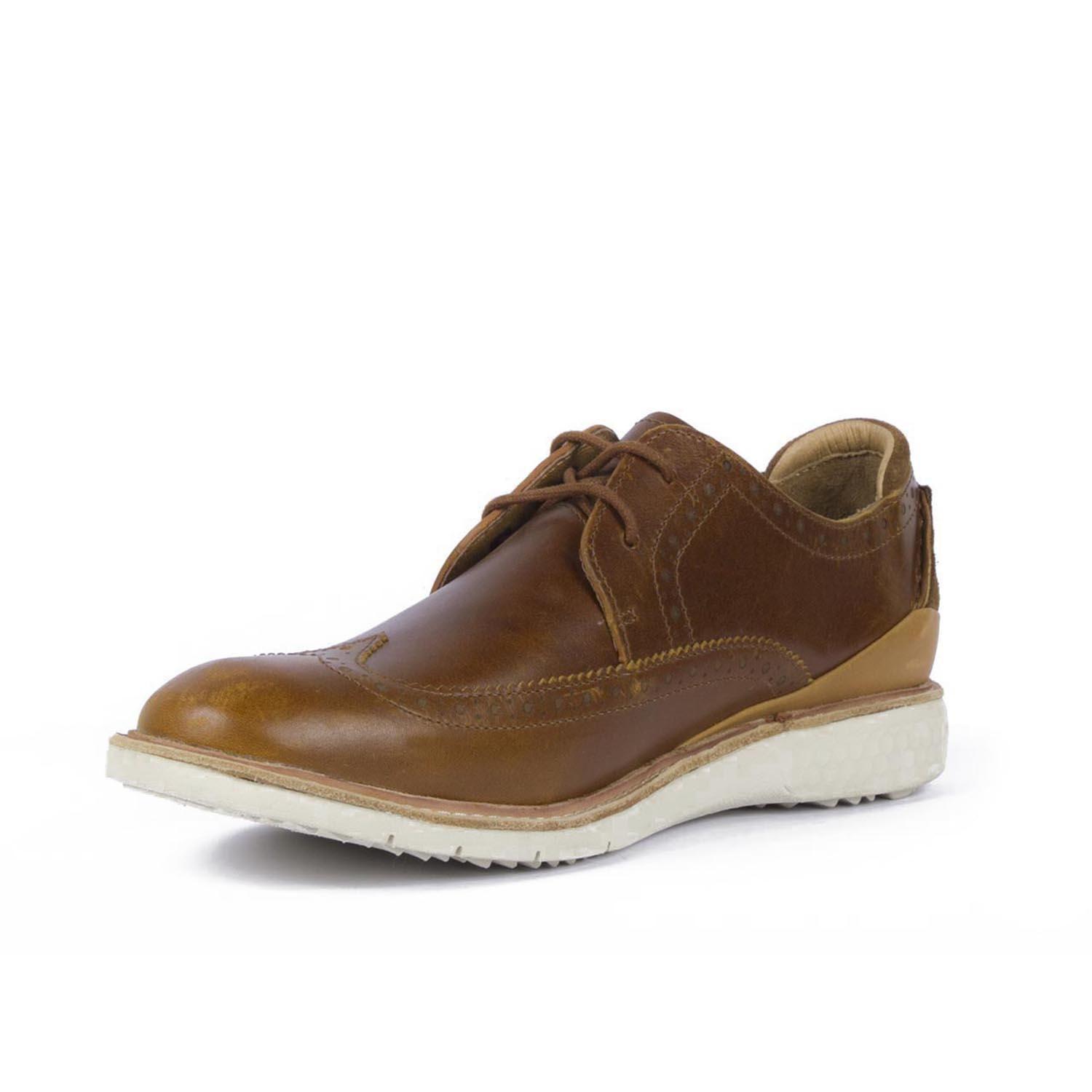 Zapato Cuero Hampstead Mostaza Hombre-3