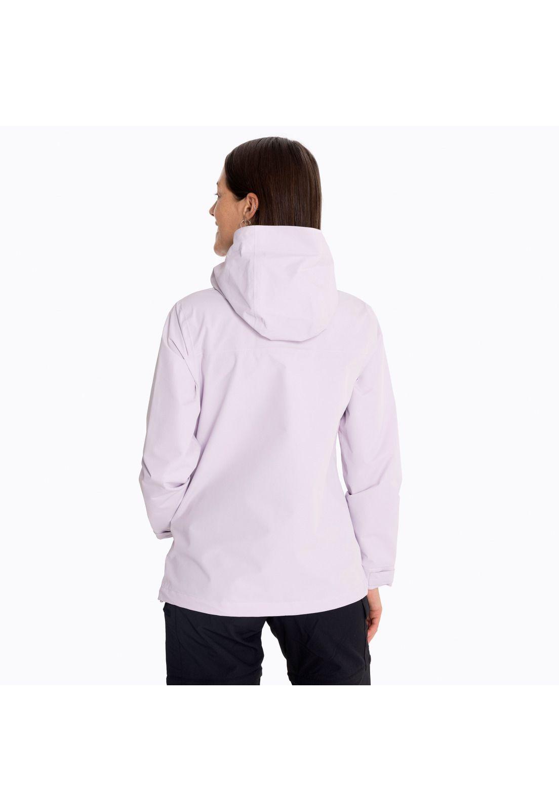 Chaqueta Impermeable Mujer Hardshell Rosado-1