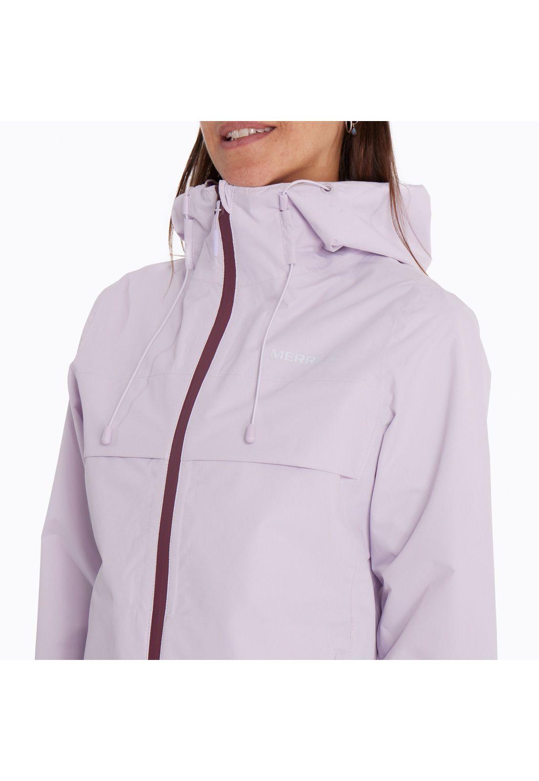 Chaqueta Impermeable Mujer Hardshell Rosado-5