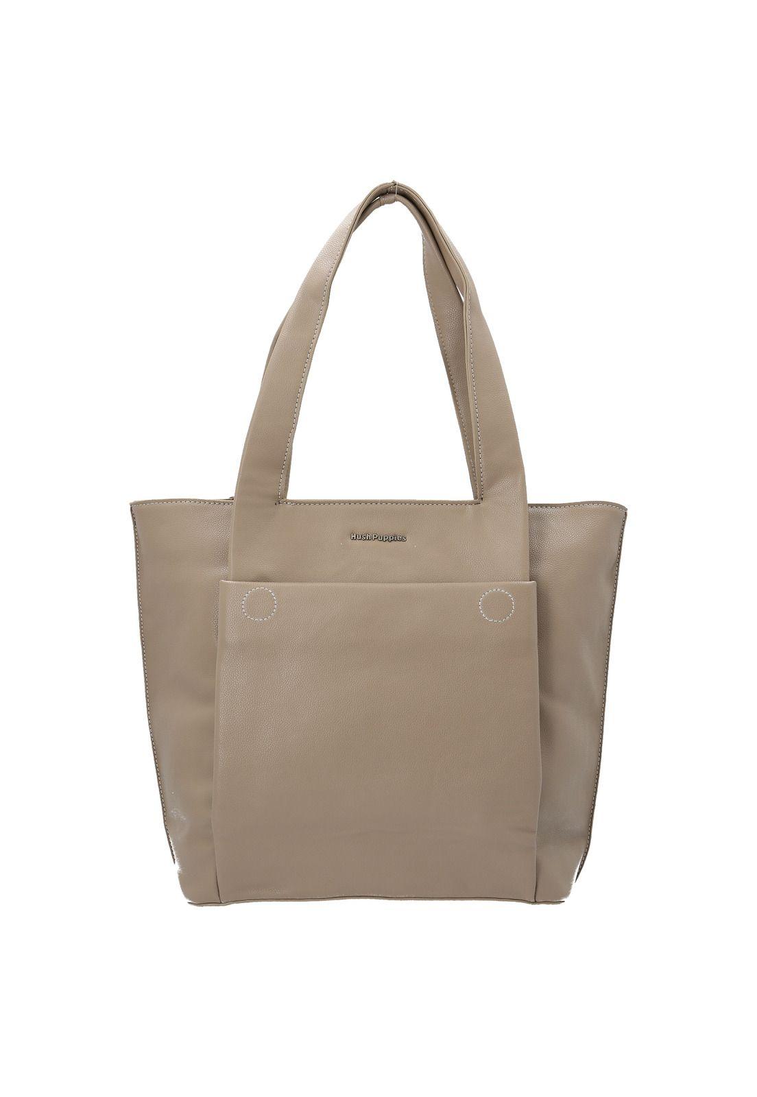 Cartera Mujer Tees Tote Taupe-0