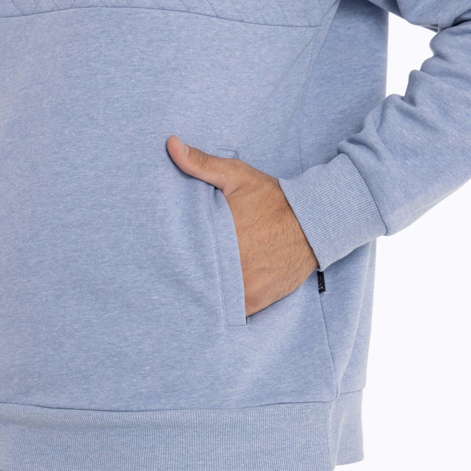 Poleron Hombre Yellowst Sweatshirt Celeste Merrell-6