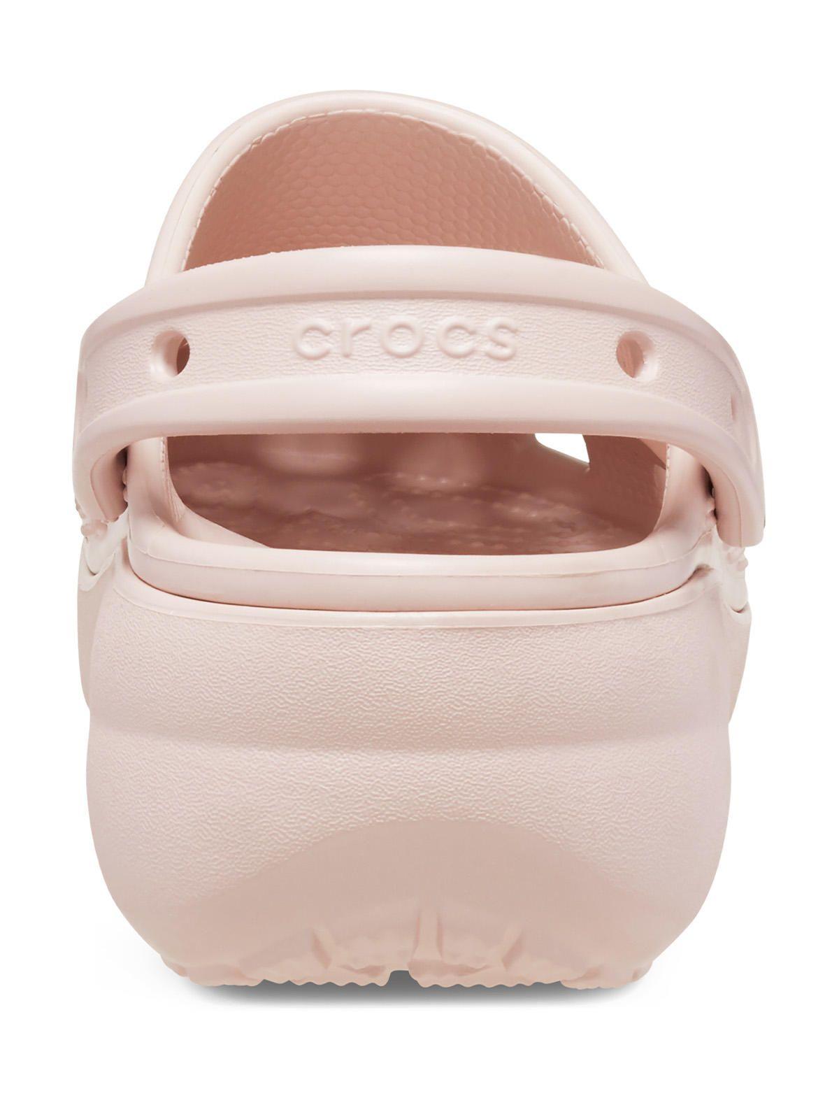 Zueco Crocs Mujer Classic Ptfm Clog Rosado-7