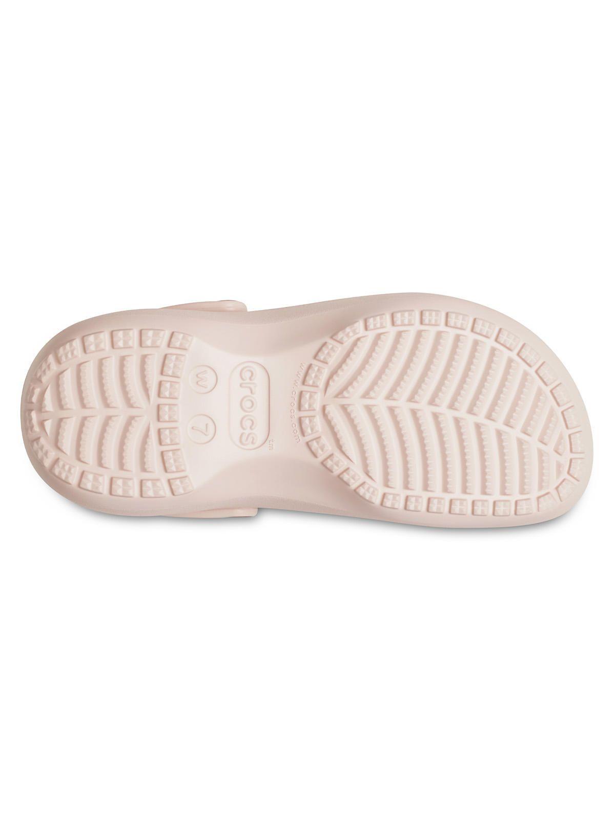 Zueco Crocs Mujer Classic Ptfm Clog Rosado-5