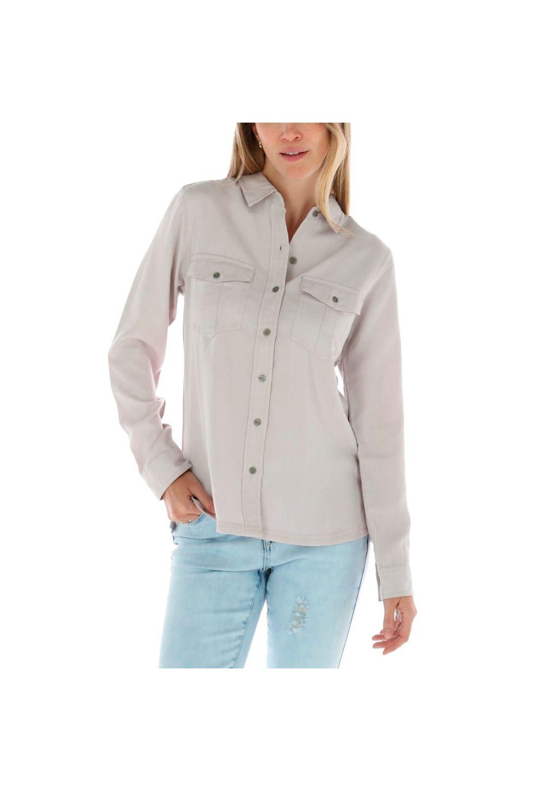 Blusa Ml Mujer Sloan L/S Woven Top Lila-0