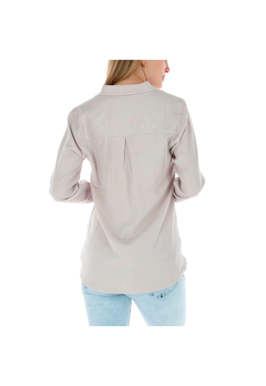 Blusa Ml Mujer Sloan L/S Woven Top Lila-2