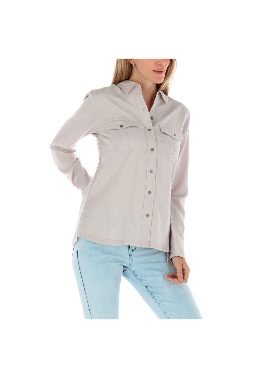 Blusa Ml Mujer Sloan L/S Woven Top Lila-3