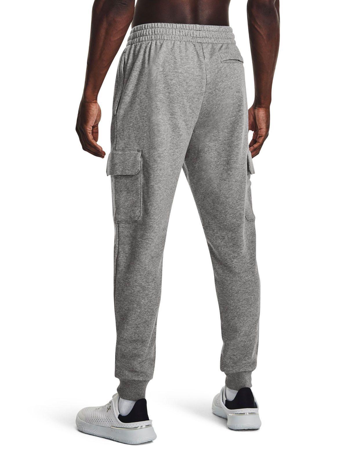Joggers cargo UA Rival para hombre Gris-4
