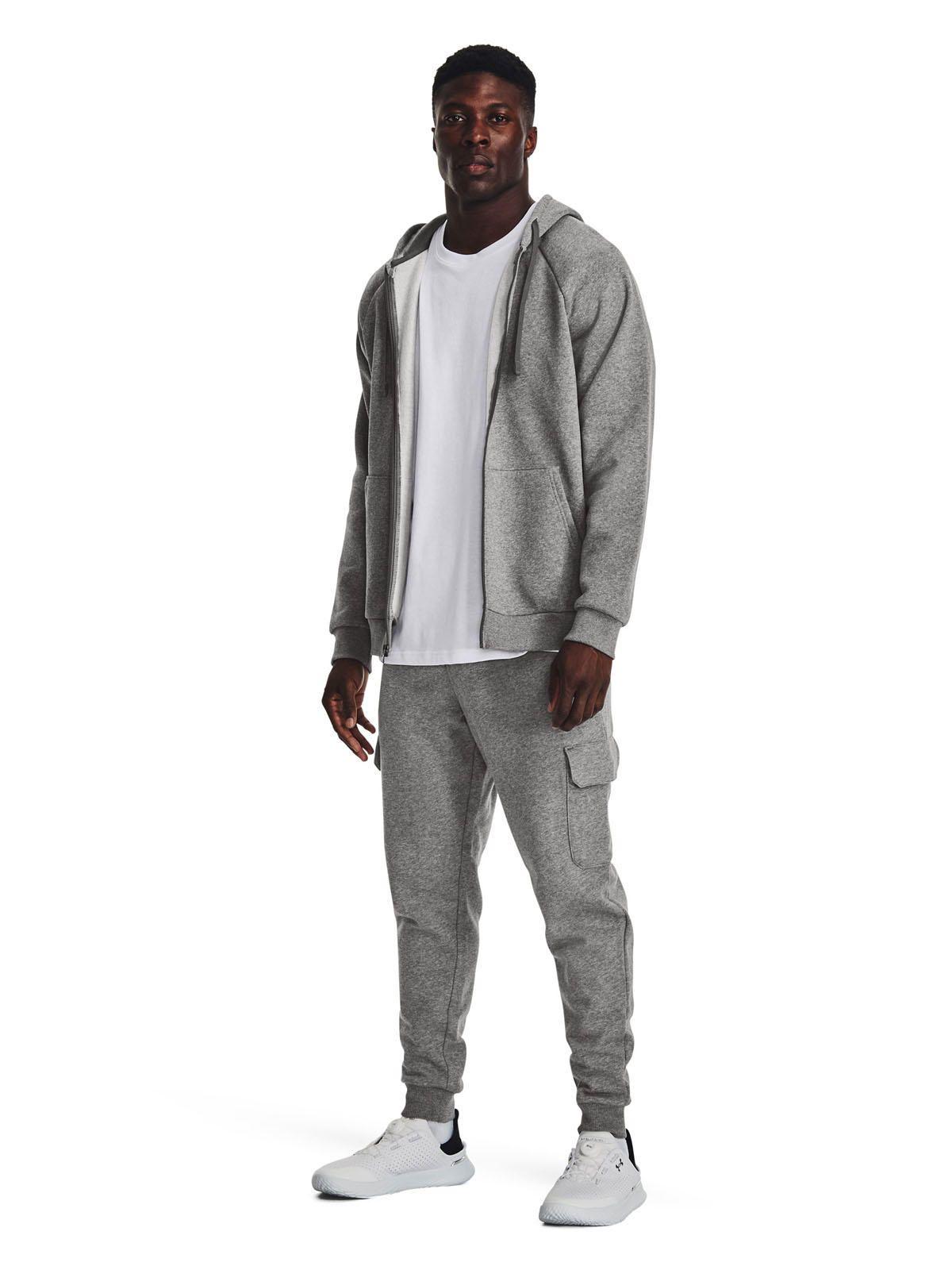 Joggers cargo UA Rival para hombre Gris-5