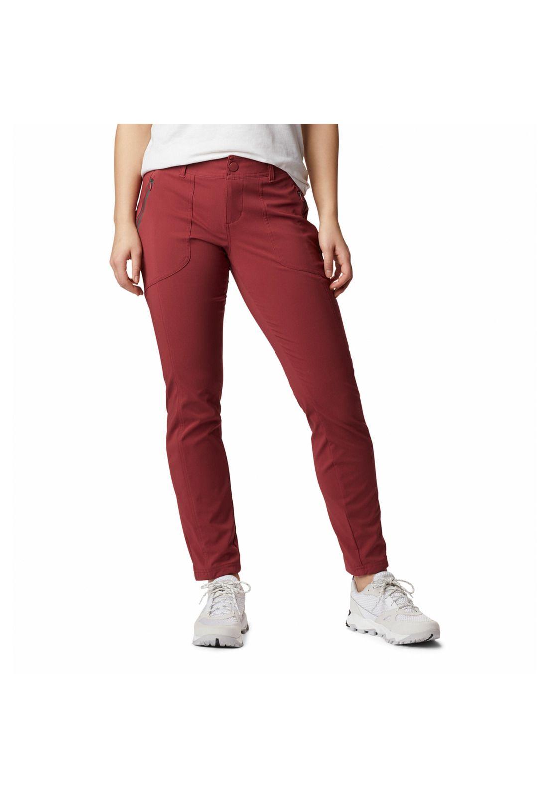 Pantalón Mujer Bryce Canyon Ii Pant Polyester Burdeo-0