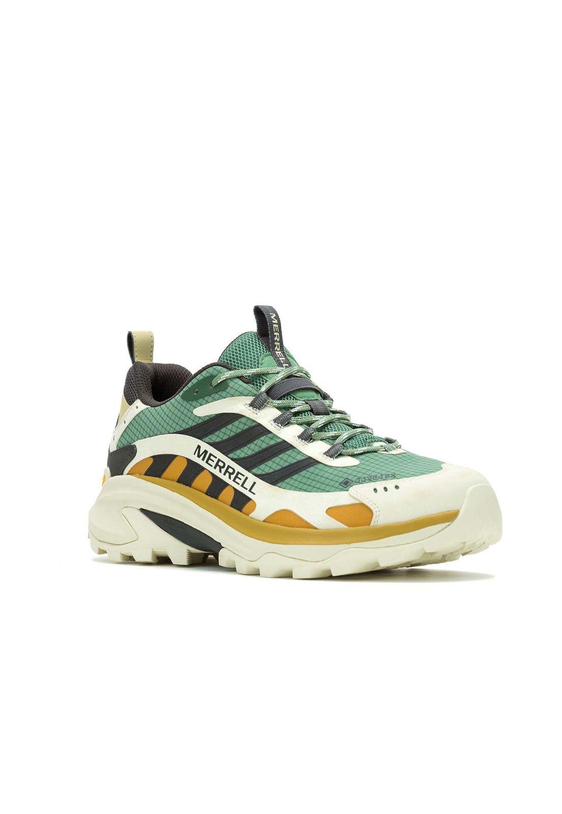 Zapatilla Hombre Moab Speed 2 Gore-Tex Verde-1