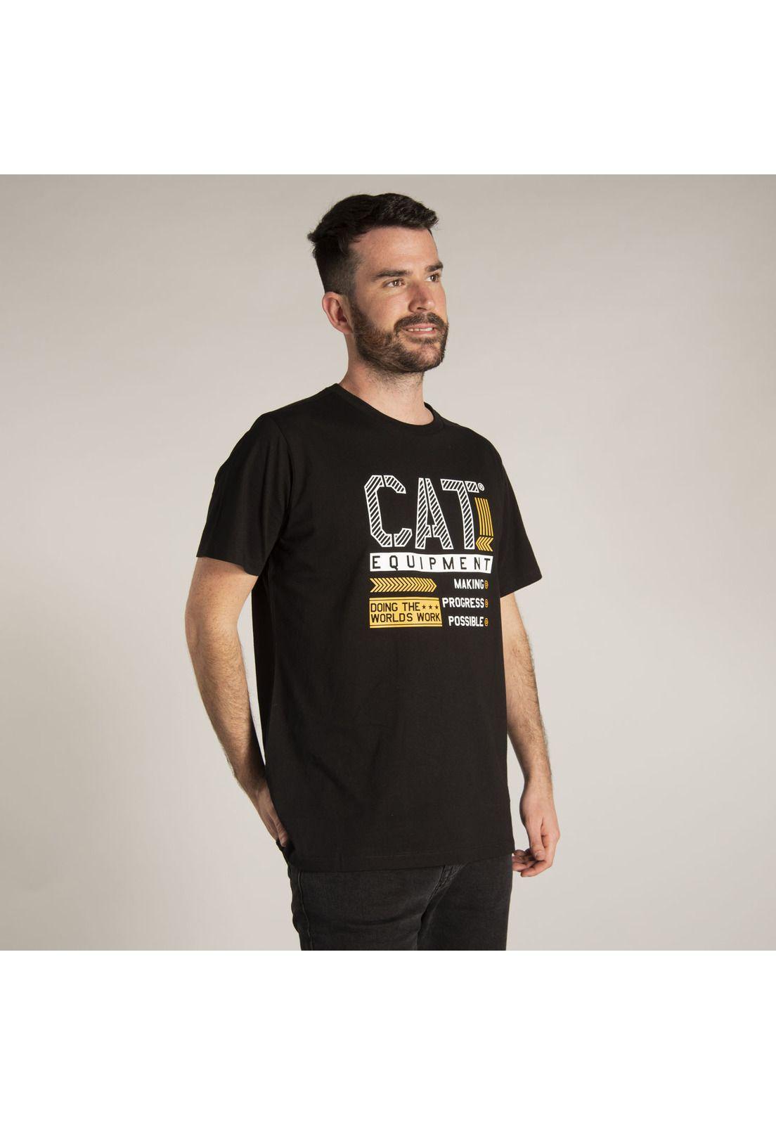 Polera M/C Hombre Fdtn Block Equipment Negro-0