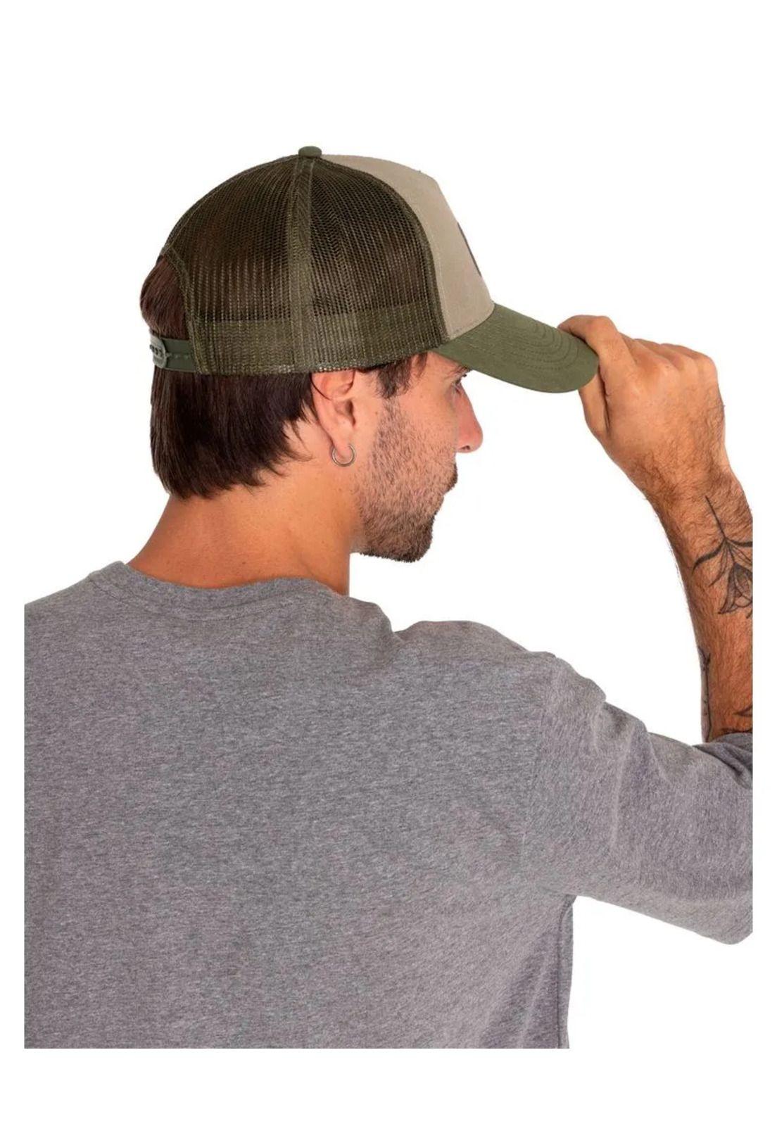 Jockey Hombre Foundation Design Mark Mesh Hat Verde-1