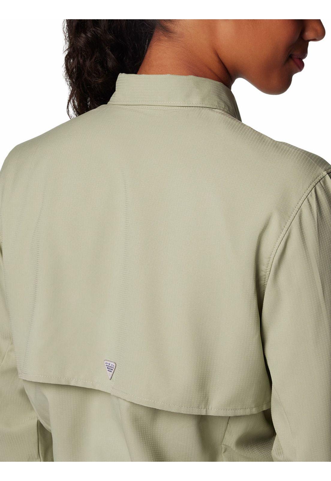 Blusa Manga Larga Mujer Tamiami Ii Verde-4