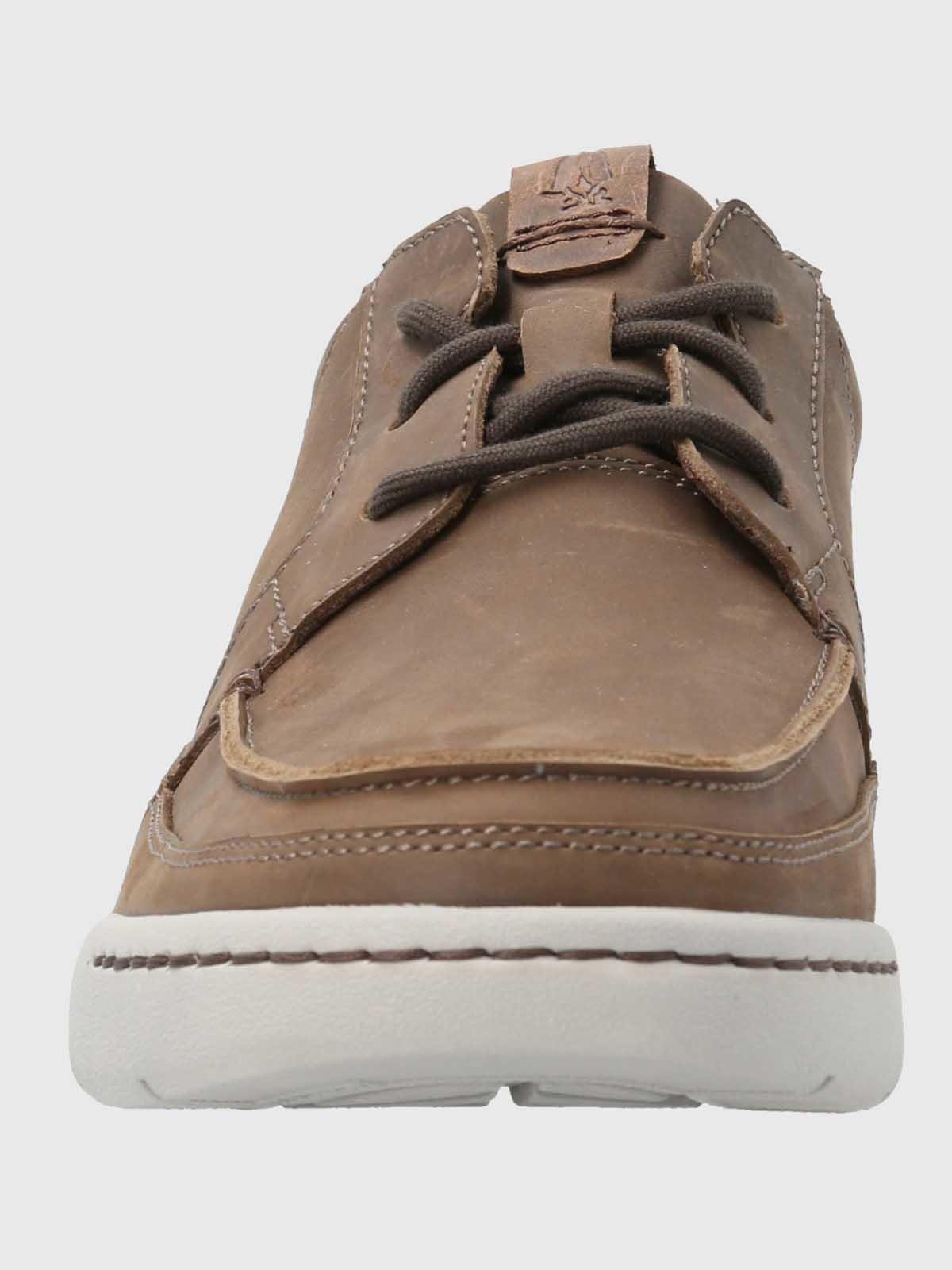 Zapato Cuero Hombre Fontier Café-3