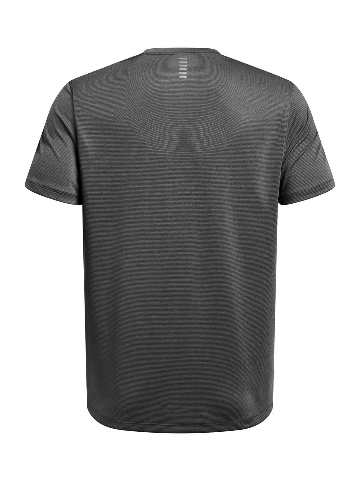 Polera manga corta UA Launch hombre Gris-1