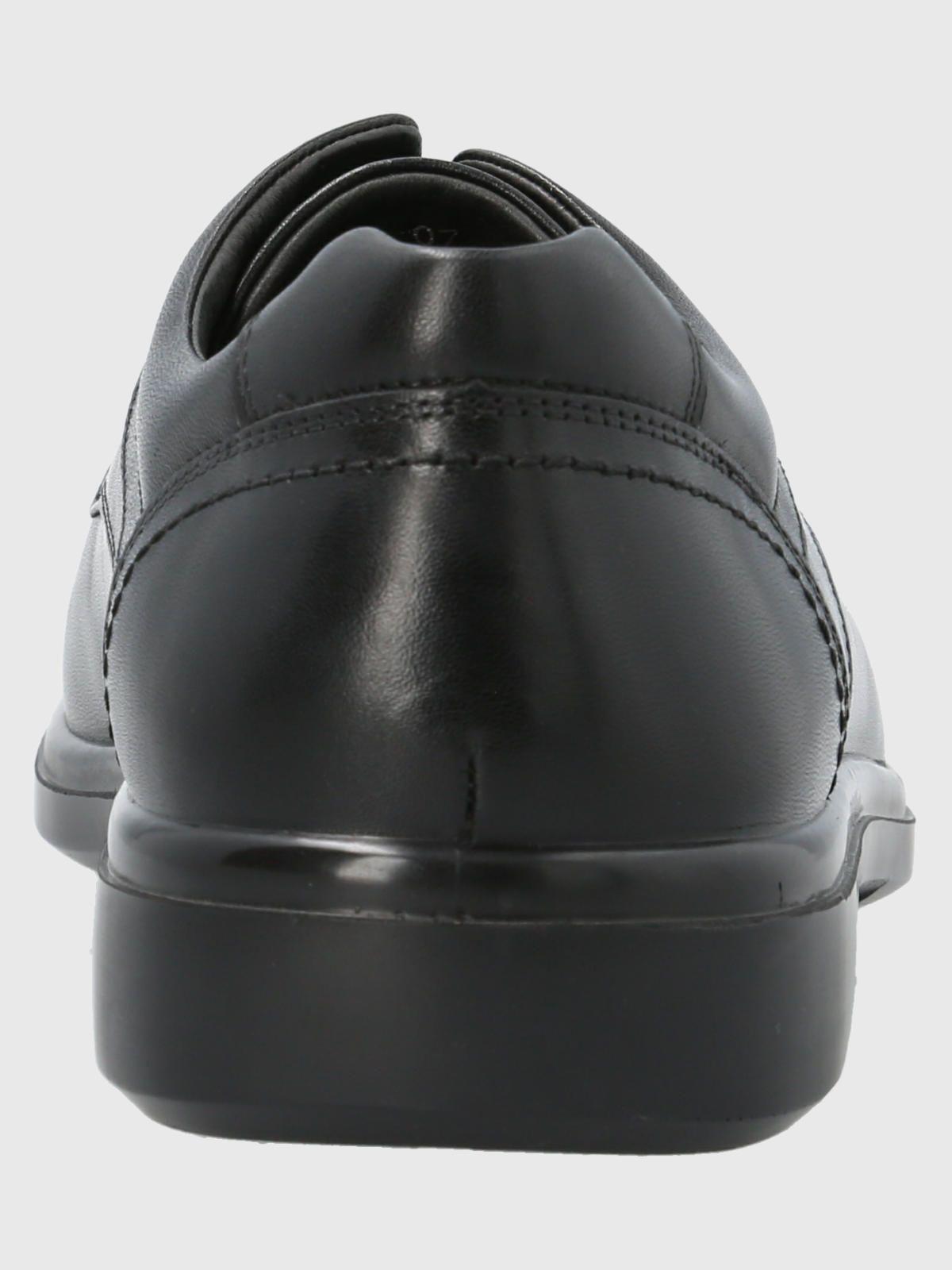 Zapato Cuero Hombre Venture Ii Negro-6